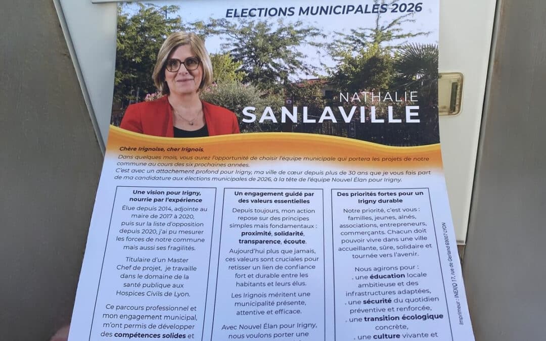 Annonce de candidature